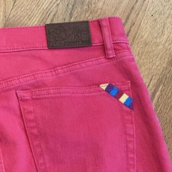Johnny Was Embroidered Sydney Baby Boot Jeans - Picture 5 of 7